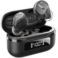 TOZO Aktyvaus triukšmo slopinimo tikri belaidžiai ausinukai [Comfortable Noise Reduction] NC9 Black