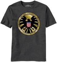 Agents Of Shield Madallion Logo Marvel Comics 100% Cotton T-shirt Mens Tees Top - Officially Licensed 3XL