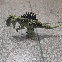 Chinese DIY Jurassic Dinosaur Spine Building Blocks Educational Toy for Kids Southern Giant Beast Dragon 1pcs