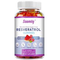 Resveratrolis 98% (Aštrusis kietis) 150:1, 60 guminių papildų 60 Gummies