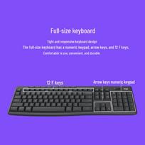 Logitech G MK370 Silent Wireless Keyboard and Mouse Combo