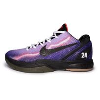 Nike Zoom Kobe 6 Basketball Shoes Unisex Low Top Black/Purple/Pink FQ3546-001(Team258-) 40