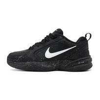 Nike Air Monarch 4 Black Warrior Abrasion Resistant Coverage Low top Chunky Sneakers Unisex Black 415445-001(Team1047-) 40
