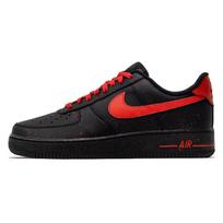 Nike Air Force 1 Crimson Flame Black Warrior, Teng Fei Manufacturing Riedlentės Batai Unisex Juodi Raudoni CW2288-001(Komanda1347-) 40