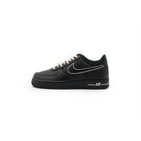 Nike Air Force 1 Fashion Coverage Slip Resistant Cushioning Low top Skateboard Shoes Unisex Black CW2288-001(Team719-) 38