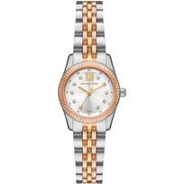 Michael Kors MK4987 Lexington Silver Dial Ladies Watch 26mm white