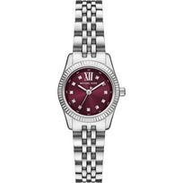 Michael Kors MK4968 Lexington Bordo ciferblato moteriškas laikrodis 26mm sidabras