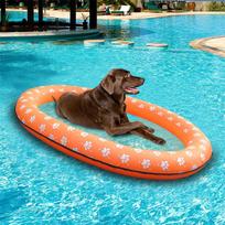 In-Stock Inflatable Dog Float Mat with Multiple Styles 140*95cm