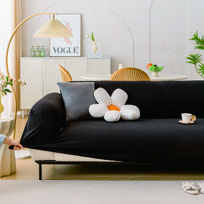 Suitable for All Seasons, Anti-slip Sofa Cover, Multiple Colors, High Elasticity, Machine Washable, Full-coverage Cloth Cover 1-seater sofa juoda