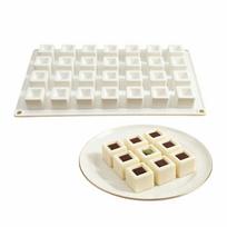 Heat-Resistant Mini Square Mousse Cake Mold Food-Grade Silicone French Pastry Baking Mold balta