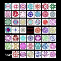 48 New Mandala Painting Templates for DIY Creative Art