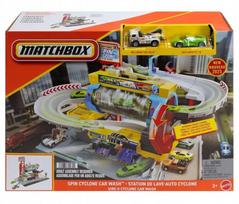 Matchbox Myjnia Turbo Cyklon Z 2 Autkami
