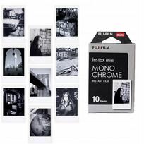 Wkłady Fujifilm 10 Sztuk Instax Mini Monochrome 11 12 Czarno Białe Vintage