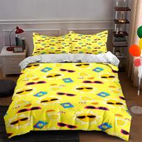 Sunny, vibrant, playful. Bedding Duvet cover sets Duvet covers Pillowcases gifts (1 * Duvet Cover 2 * Pillowcases, without duvet insert) 135x200cm
