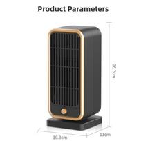 500W Household Rapid Heating Warm Air Blower Energy Saving PTC Hot Air Fan Intelligent Constant Temperature Electric Heater