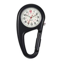 Pocket Watch Luminous Shock Resistance Precise Backpack Belt Pocket Clip Watch for Outdoor juoda