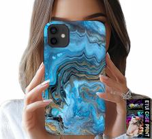 Etui Do Iphone 12 Mini - Marmurkowe Wzory Obudowa Case + Folia