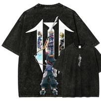 Kingdom Hearts Skalbti Marškinėliai Visų Metų Drabužiai Asmeniški Drabužiai Dydis Plius Unisex Naujas Modelis Poroms Y2k Trumpos Rankovės Minkštas L