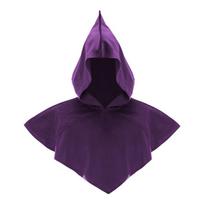 Medieval Grim Reaper Hooded Cape Costume for Halloween Cosplay One Size