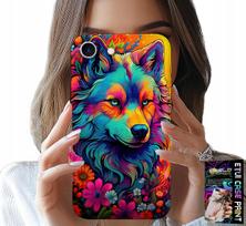 Etui Do Iphone Se / Se2 - Kolorowe Wzory, Wilk Wataha Swora Case