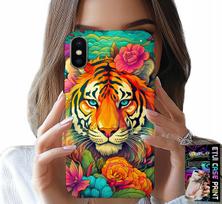 Etui Do Iphone X / Xs - Zwierzęce Wzory Tygrys Tygrysek Case