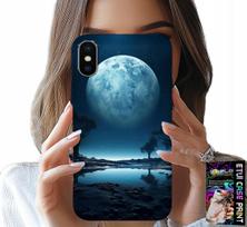 Etui Do Iphone Xs Max - Pełnia Księżyca Księżyc Futerał + Folia