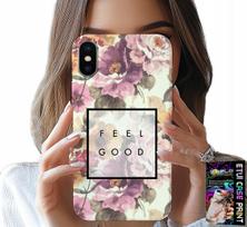 Etui Do Iphone Xs Max - Kwiatisty Wzór, Modne Damskie + Szkło
