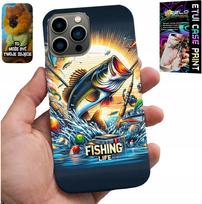 Etui Do Iphone 13 Pro - Wzory Dla Wędkarza, Ryby, Dorsz, Łosoś