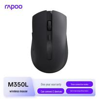 Rapoo M350L Multi-Mode Wireless Bluetooth Silent Mouse tamsiai pilka spalva