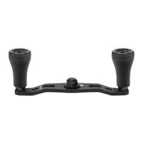 Gomexus FH95 Reel Handle Compatible with Daiwa and Shimano Baitcasting Reels Carbon Fiber Double Handle Replacement Handle for Antares and other