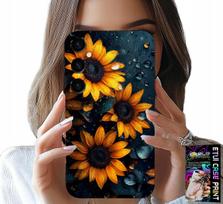 Etui Do Samsung Galaxy A34 5G - Słoneczniki, Słonecznik, Kwieciste Wzory