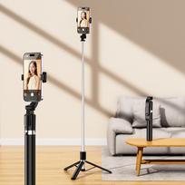 1700mm Selfie Stick Wireless Selfie Stick Phone Tripod Extendable Stand Foldable Monopod For Smartphones Balance Steady Shootin