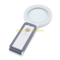 F26C Handheld Glass 18 LED Illuminated Lighted Magnifier for Low for Visio