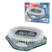 3D Puzzle Stadium Parc des Princes 123 Pieces 31.7x26.6x6.2cm Building Toy for Kids Ages 7+