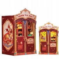 Habarri 3D Book Nook DIY Kit Hocus Pocus Magic Theme with LED Light Wooden Miniature 10x11.5x17cm Elegant Decor Gift 107