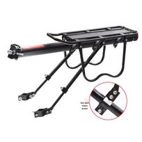 Aluminum Quick Release Rear Bike Rack - Mountain Bike Cargo Rack for Passengers & Luggage One Size