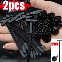 30-1set Nylon Cable Ties Buckle Auto Fastener Screw Replacement Clip Car Fenders Trunk Engine Guard Panel Wire Management Tools
