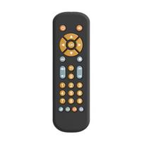 Baby Teething Toy Soft Button TV Remote Control Food Grade Silicone Teether Chew Toy Flexible Soothe Toy for Infant Teeth Grinding Baby Shower Gift juoda