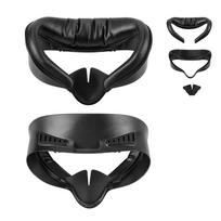 Meta Quest 3S Face Cover: Soft Leather, Skin-Friendly, Light-Blocking VR Accessory juoda