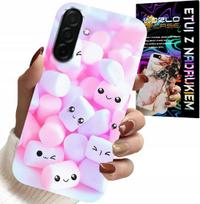 Etui Do Samsung Galaxy A36 5G - Wzór W Słodkie Pianki, Obudowa, Plecki