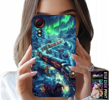 Etui Do Samsung Galaxy Xcover 7 - Pociąg, Ekspres Świąteczny Wzory + Szkło