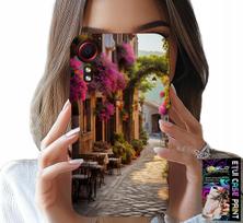 Etui Do Samsung Galaxy Xcover 7 - Malownicza Uliczka Z Kawiarnią + Szkło