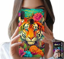 Etui Do Samsung Galaxy A20E - Zwierzęce Wzory Tygrys Tygrysek Case