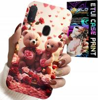 Etui Do Samsung Galaxy A20E - Misie, Love You, Serca Wiele Wzorów Case