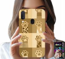 Etui Do Samsung Galaxy A20E - Love Cat, Wzory Z Kotami, Łapki Kotów