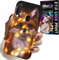 Etui Do Samsung Galaxy A20E - Słodki Lisek Zwierzęta Leśne Case +Szkło