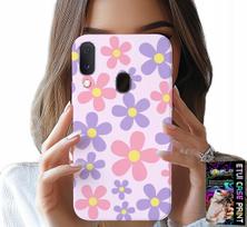 Etui Do Samsung Galaxy A20E - Kolorowe Stokrotki, Stokrotka, Kwiatki