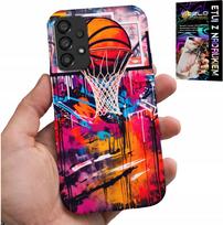 Etui Do Samsung Galaxy A23 5G - Koszykówka Nba Uliczne Graffiti Kosz Fan