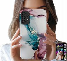 Etui Do Samsung Galaxy A23 5G - Elegancki Marmurek Modny Kobiecy Case