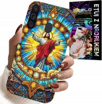 Etui Do Samsung Galaxy A21 - Jezus Chrześcijaństwo Religia + Szkło